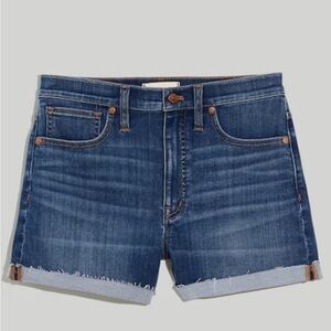 Madewell High-Rise Denim Shorts in Danny Wash: TENCEL™ Denim Edition 23